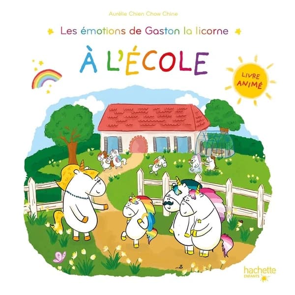À l'école : les émotions de Gaston la licorne