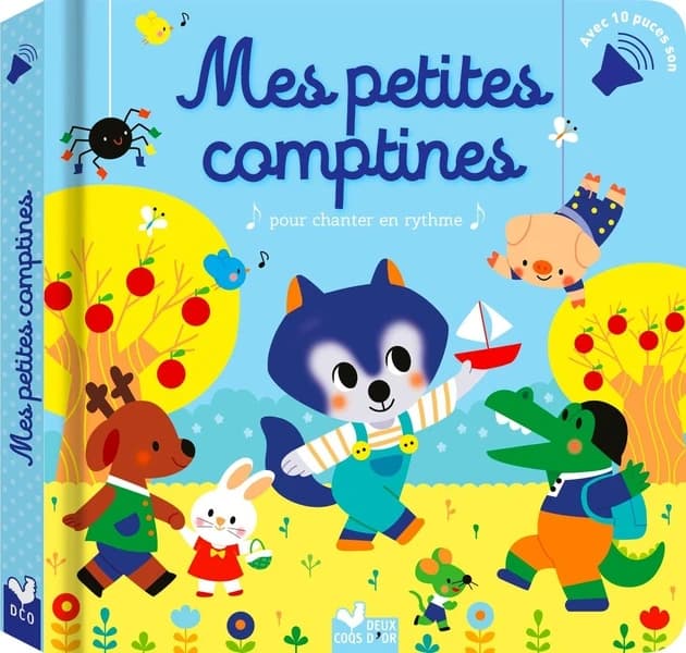 Mes petites comptines : pour chanter en rythme : avec 10 puces son