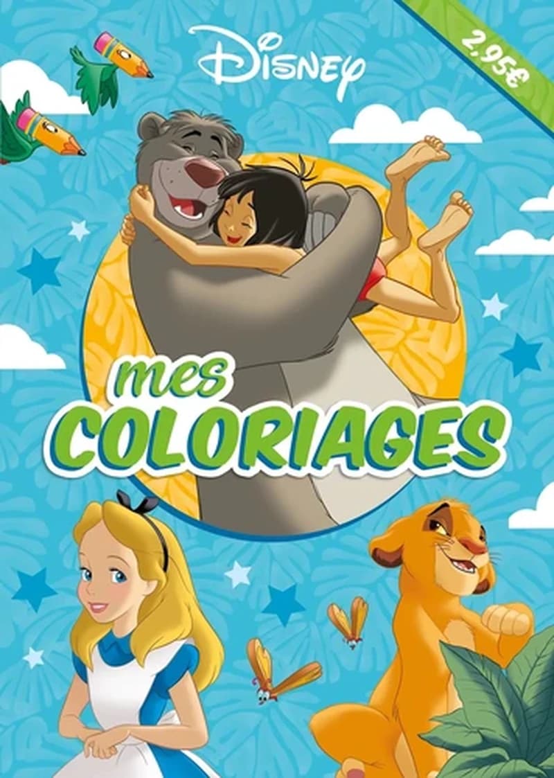 Mes coloriages : Disney : [Album à colorier]