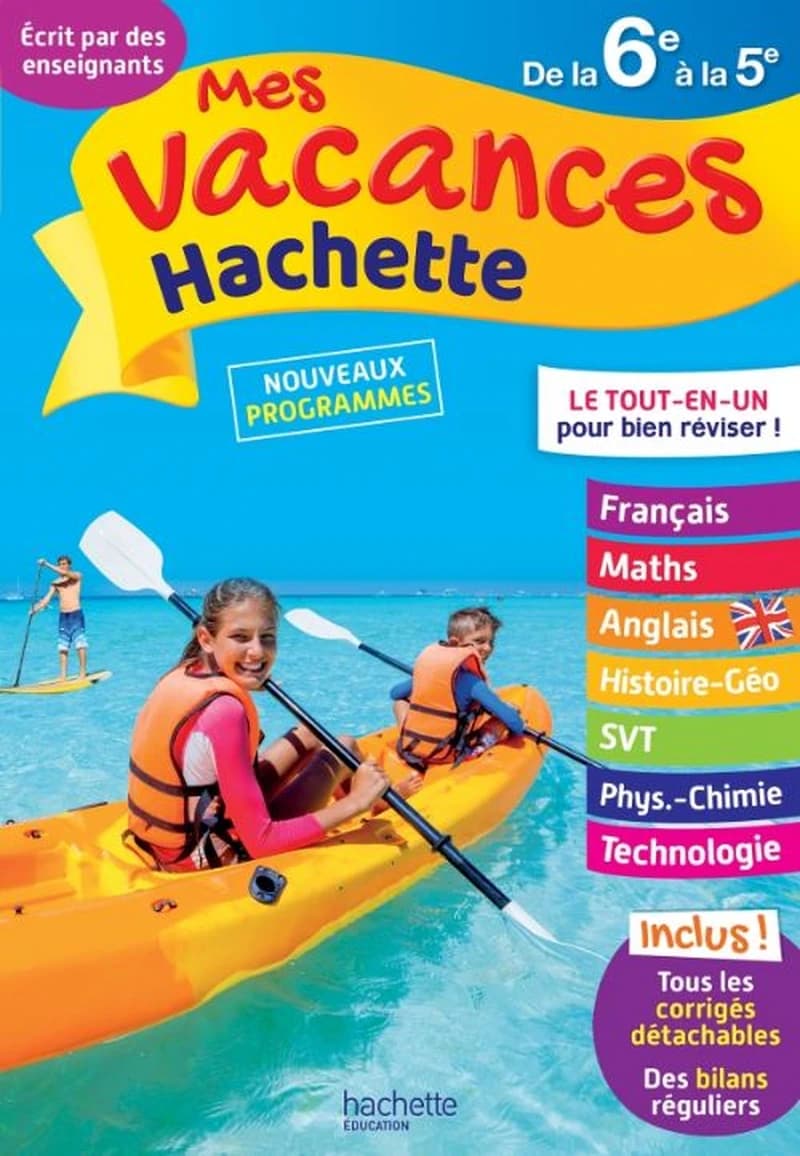 MES VACANCES HACHETTE 6E