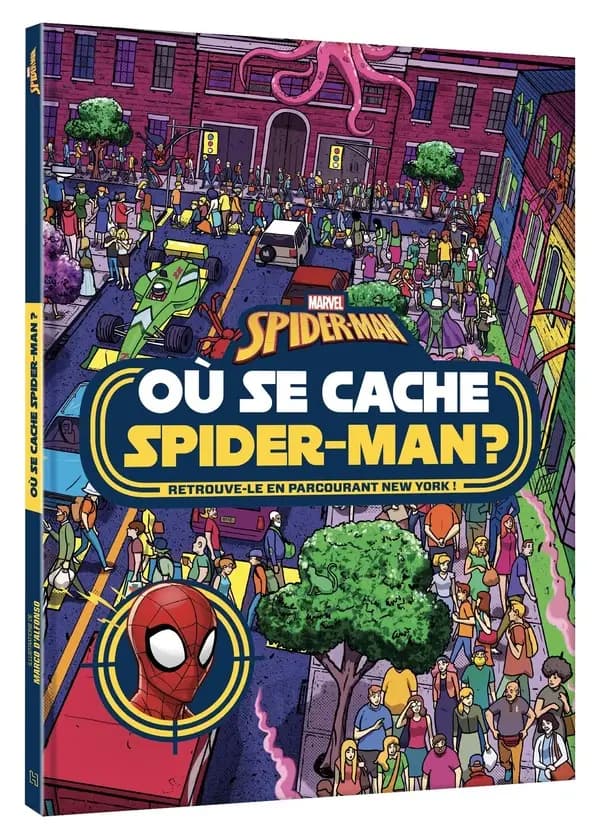 Où se cache Spider-man ? : retrouve-le en parcourant New York !
