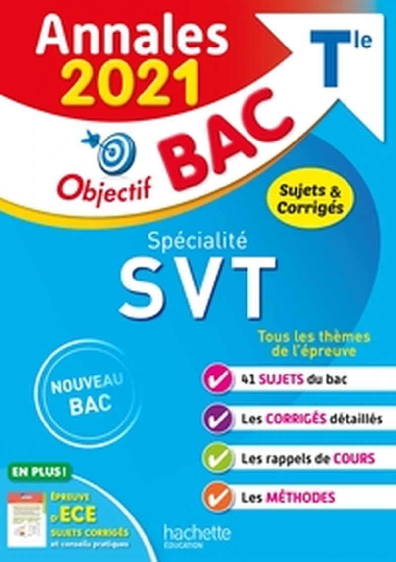 Spécialité SVT : sujets & corrigés
