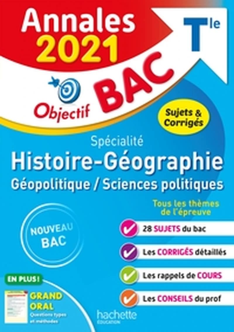 Objectif bac ; histoire-géographie, géopolitique