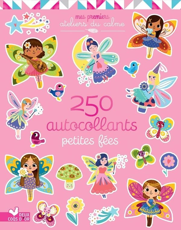 250 stickers : Petites fées : [Autocollant]
