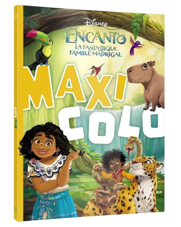 Maxi Colo : Disney Encanto la fantastique famille Madrigal : [Album à colorier]