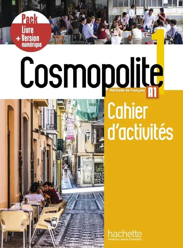 Cosmopolite 1 ; cahier d'activités ; A1 ; pack livre + version numérique