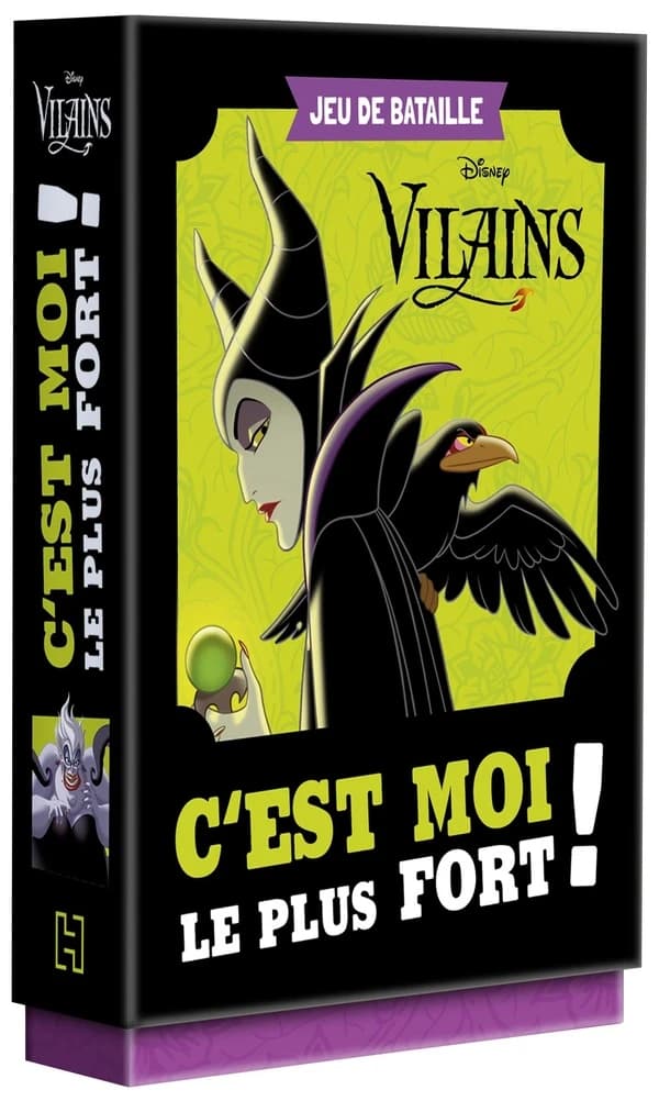 Disney vilains : jeu de bataille ; c'est moi le plus fort !