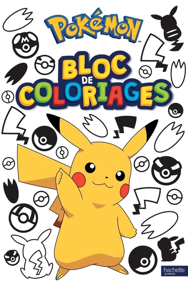 Pokémon : bloc de coloriages : [Album à colorier]