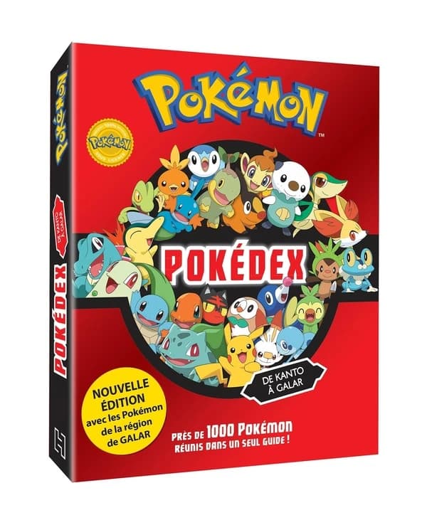 Pokédex : de Kanto à Galar, près de 1000 Pokémon réunis dans un seul guide !