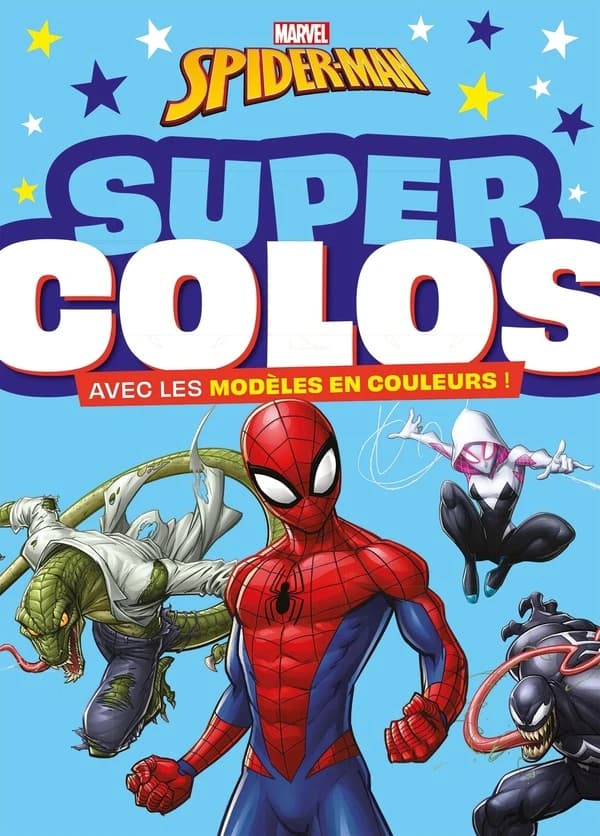 Super colos : Marvel : Spider-Man : [Album à colorier]