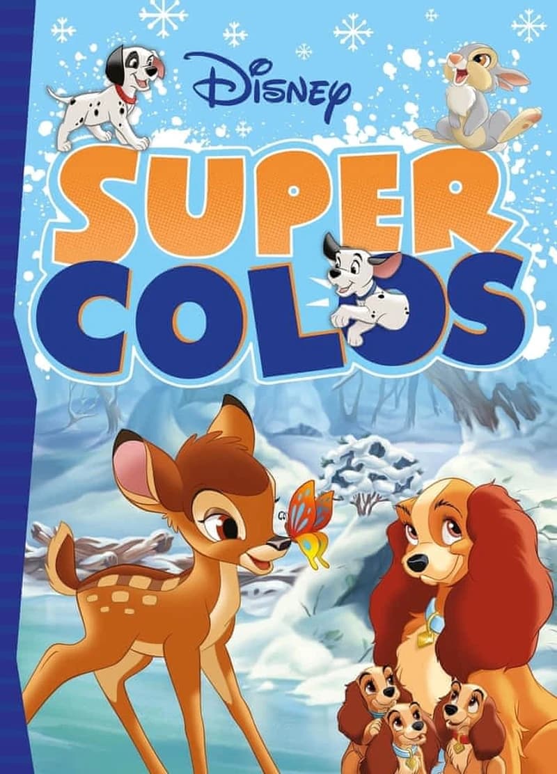 Super Colos : Disney : [Noël] : [Album à colorier]