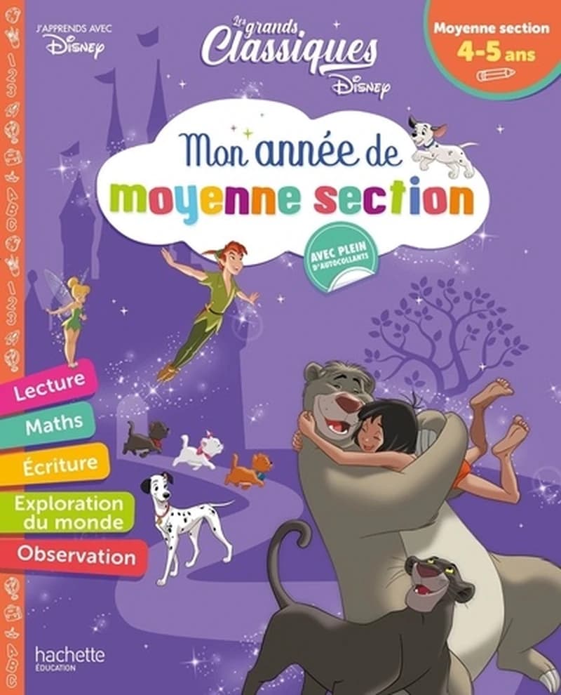 Les grands classiques ; mon année de moyenne section