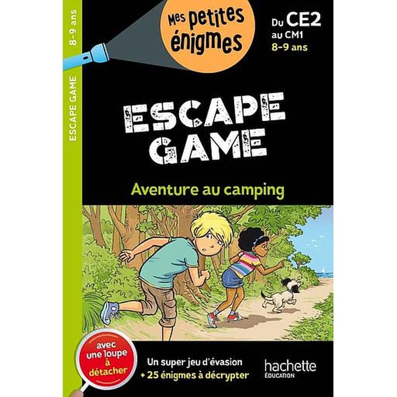 Aventure au camping : escape game ([Nouvelle éd.]) Charlotte Leroy-Jouenne,...