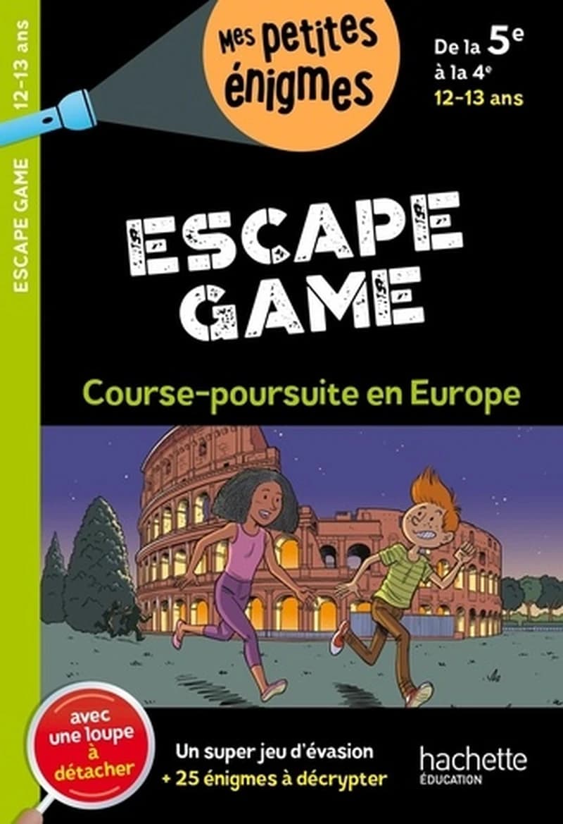 Course-poursuite en Europe : escape game
