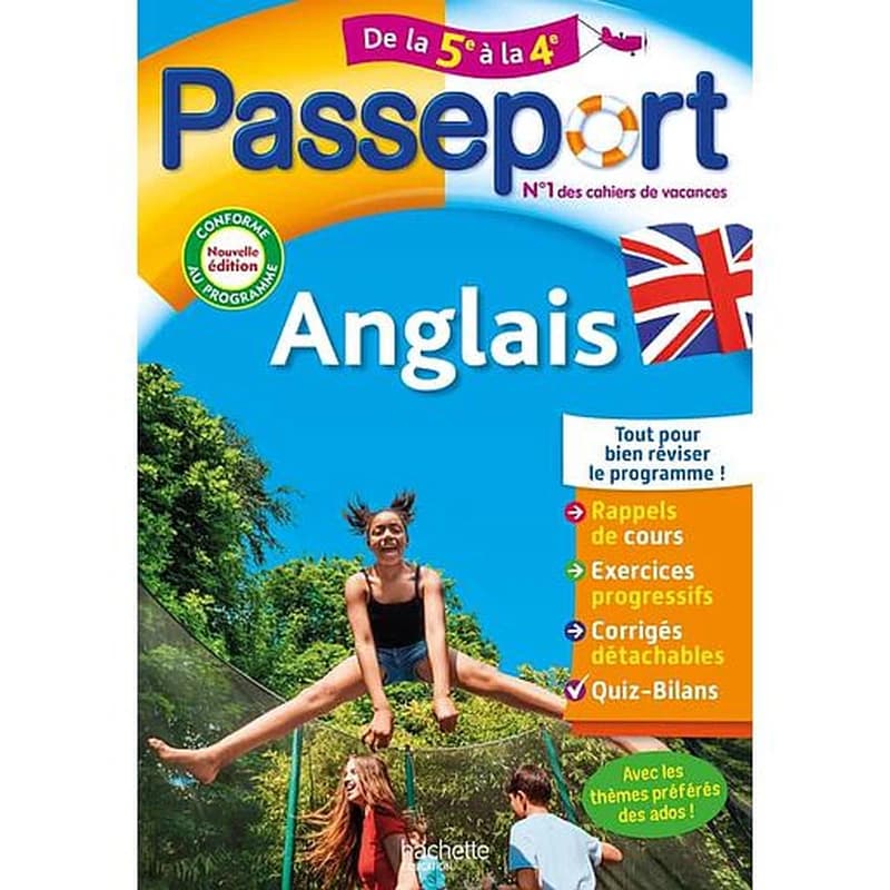 Anglais de la 5e à la 4e