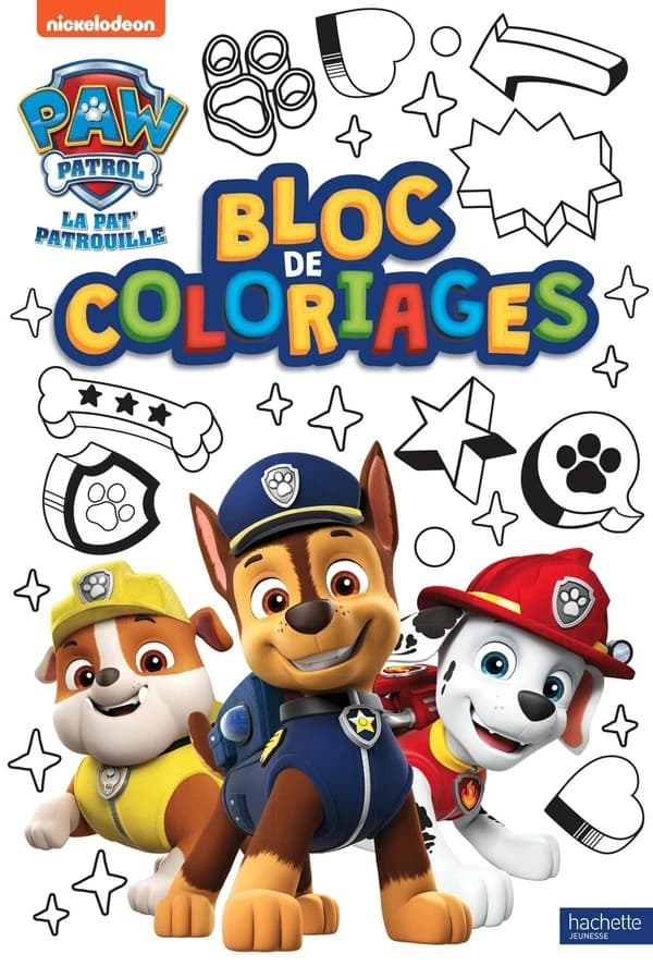 Pat' Patrouille : bloc de coloriages : [Album à colorier]