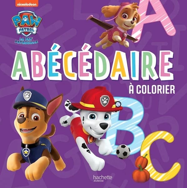 Abécédaire à colorier : Nickelodeon Pat' Patrouille : [Album à colorier]