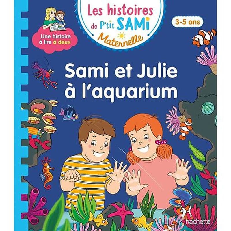 Sami et Julie à l'aquarium