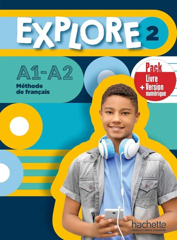 Explore 2 : pack livre + version numérique (A1-A2)