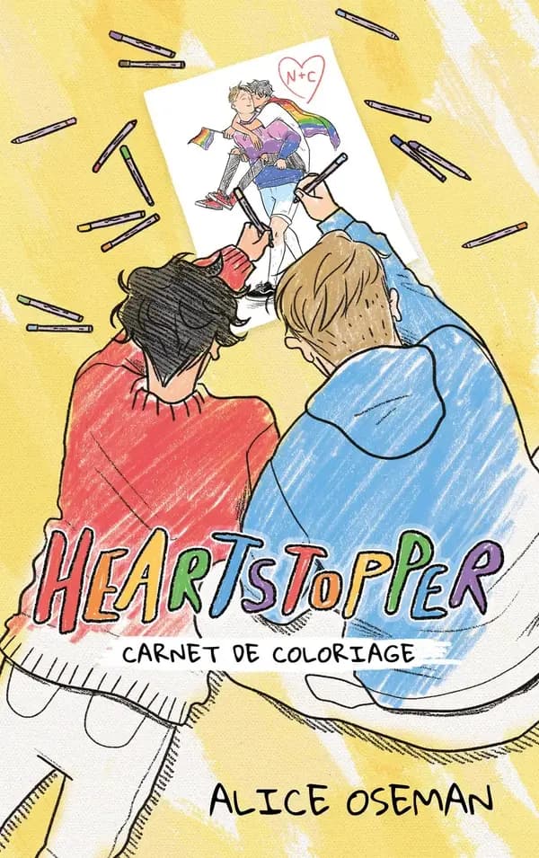 Heartstopper : le carnet de coloriage : [Album à colorier]