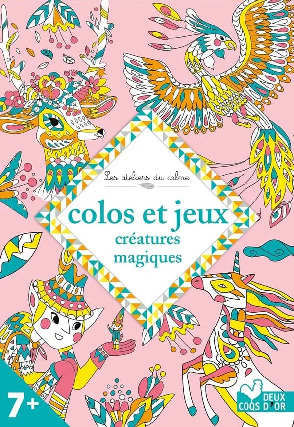 Colos et jeux : créatures magiques : [Album à colorier]