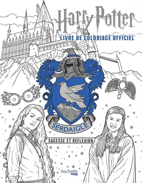 Le livre de coloriage officiel Harry Potter : Serdaigle : [Album à colorier]