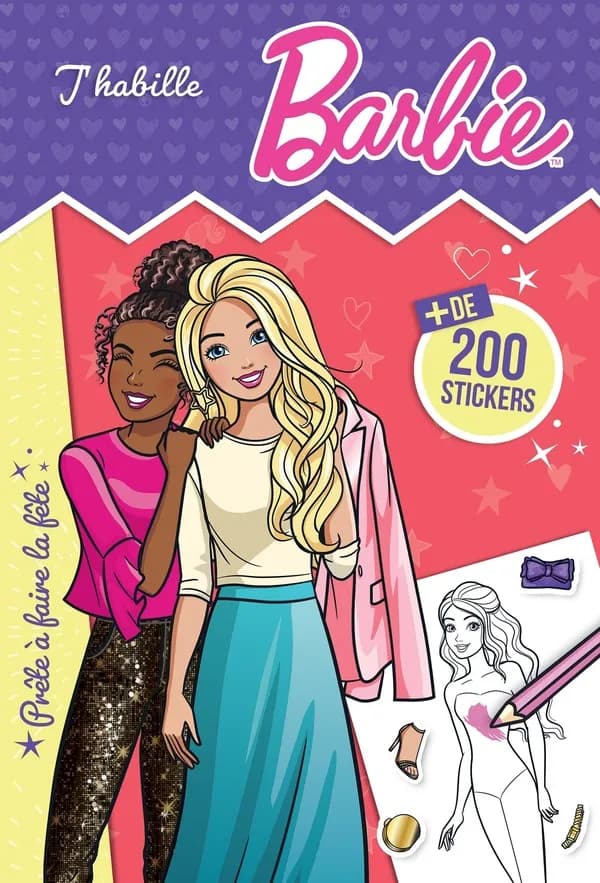J'habille Barbie : [Album à colorier]