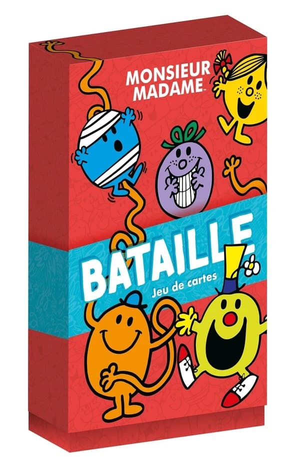 Les Monsieur Madame : bataille : jeu de carte