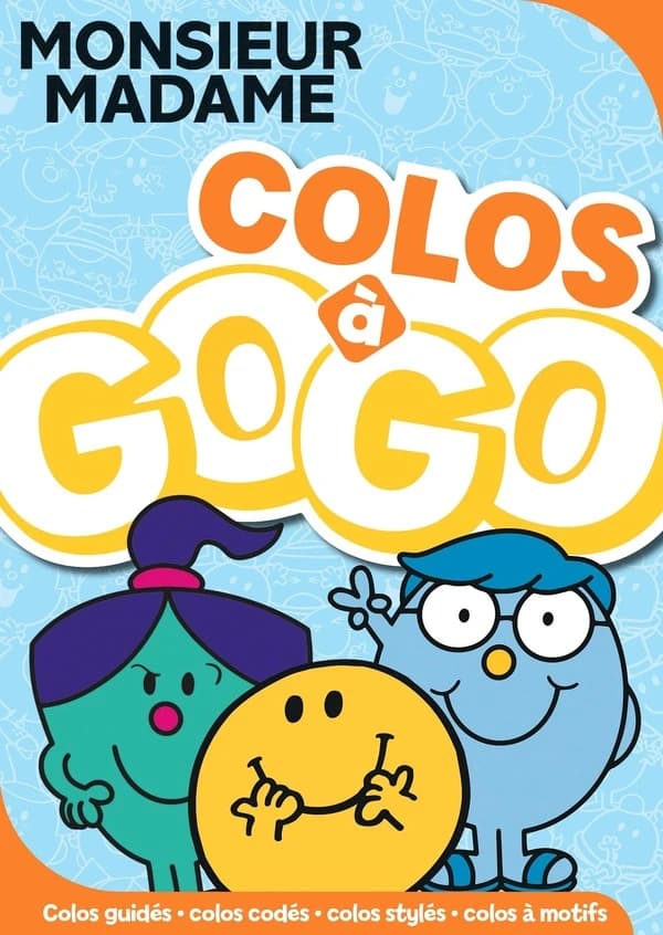 Colos à gogo : Monsieur Madame : [Album à colorier]