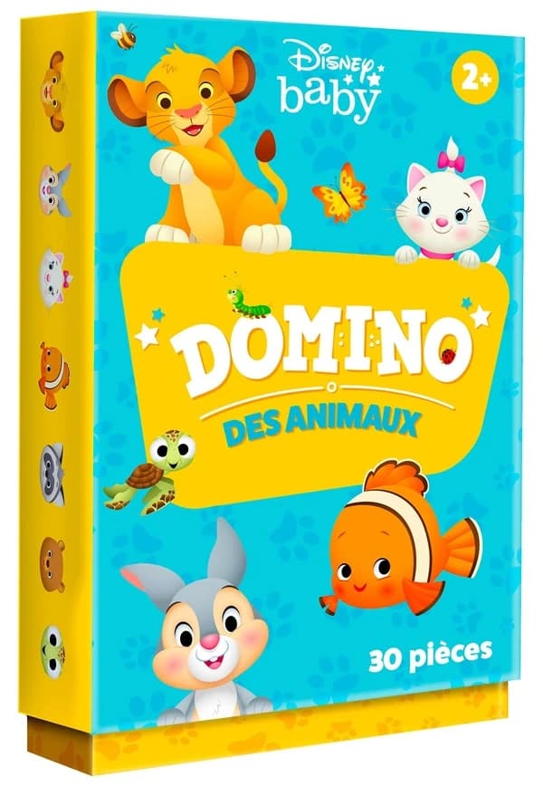 Domino des animaux : Disney Baby : [Image à découper]