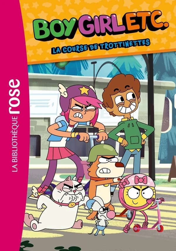 La course de trottinettes