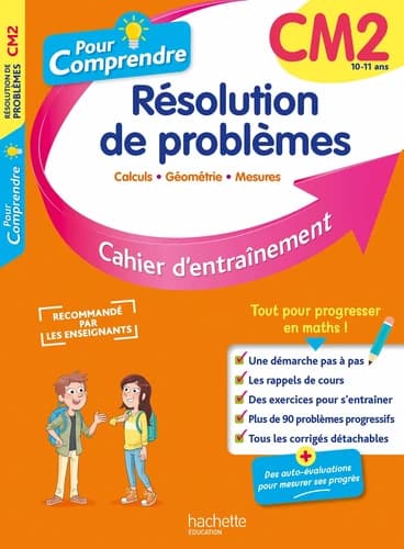 Pour comprendre ; réssolution de problèmes : CM2 ; cahier d'entraînement