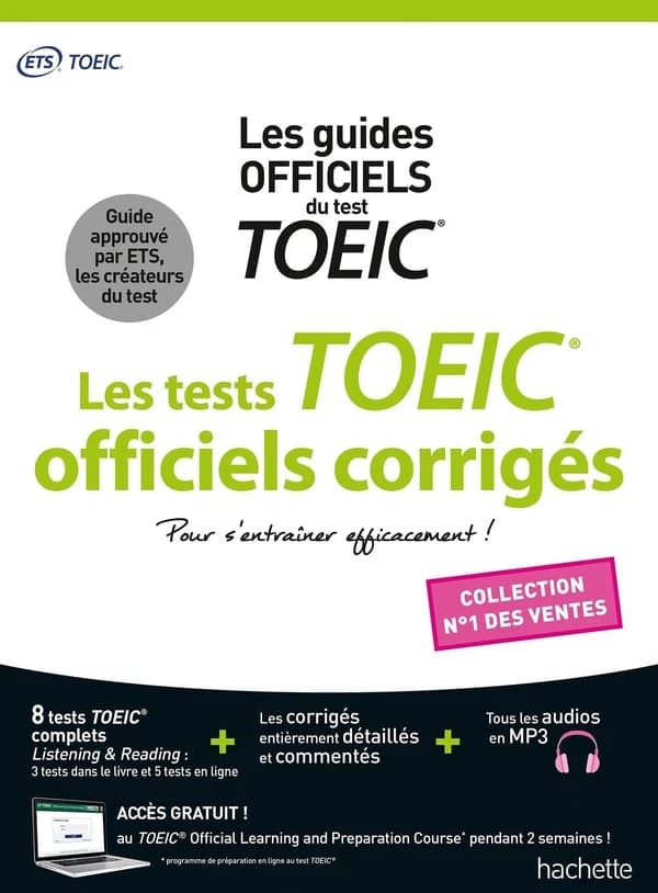 Les tests TOEIC officiels corrigés : pour s'entraîner efficacement !