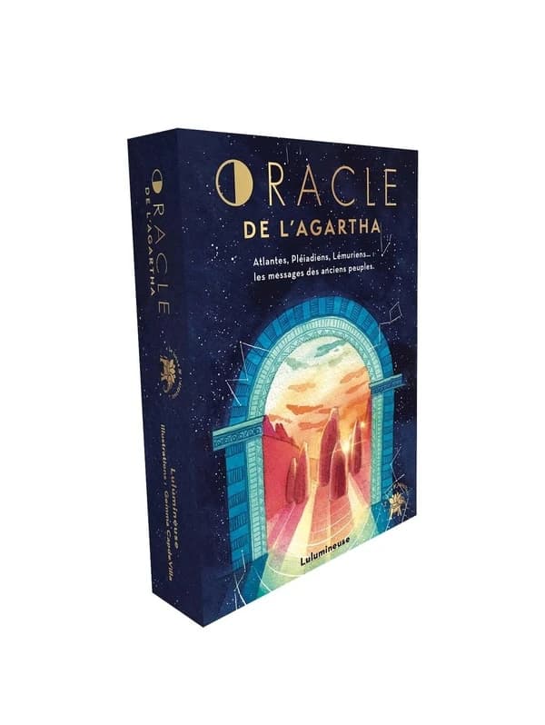 Oracle de l'Agartha : Atlantes, Pléiadiens, Lémuriens... : les messages des anciens peuples : [Carte à jouer]