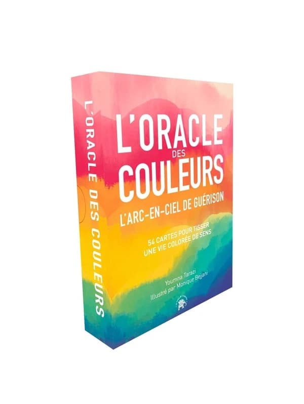 L'oracle des couleurs : l'arc-en-ciel de guérison ; 54 cartes pour tisser une vie colorée de sens