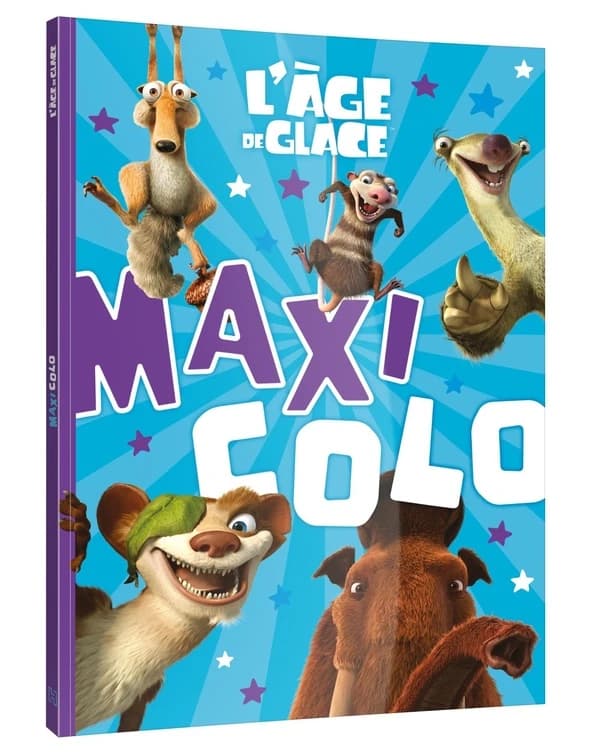 Maxi colo : L'âge de glace : [Album à colorier]