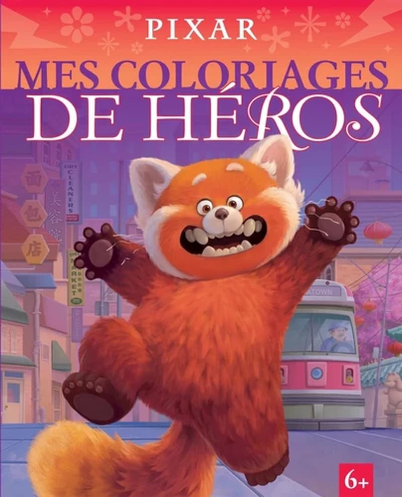 Mes coloriages de héros : Pixar : [Album à colorier]