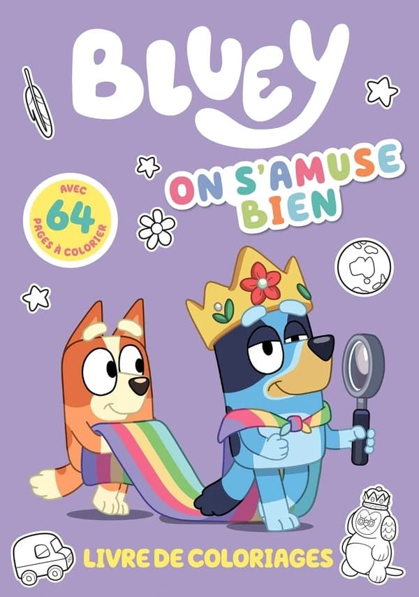 Bluey : on s'amuse bien : [Album à colorier]