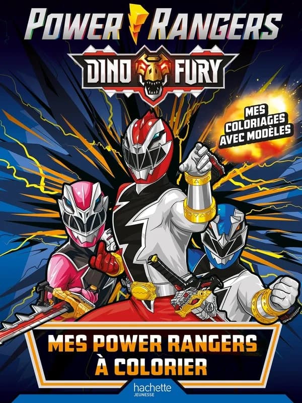 Power Rangers : mpes Power Rangers à colorier - mes coloriages à colorier : [Album à colorier]
