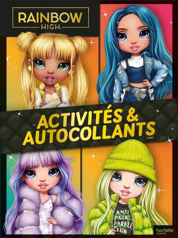 Rainbow High : activités et autocollants