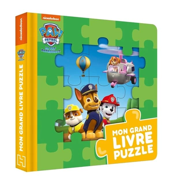 La Pat'Patrouille ; mon grand livre puzzle
