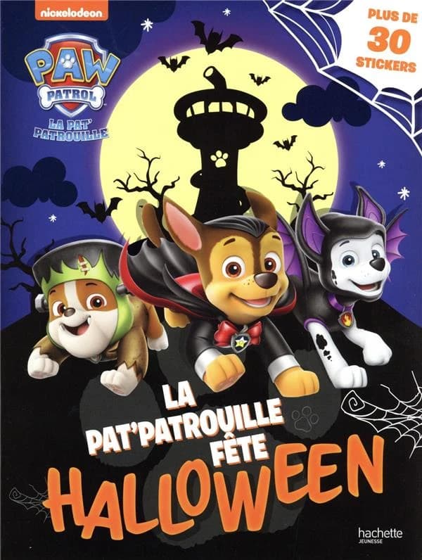Pat' Patrouille : la Pat' Patrouille fête Halloween : [Autocollant]