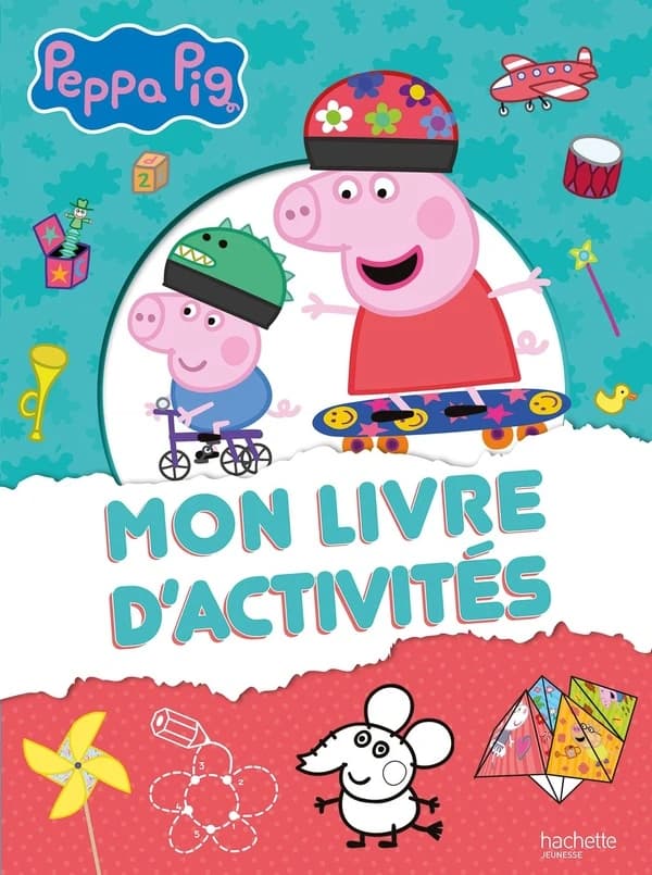 Mon livre d'activités Peppa Pig : [Album à colorier]