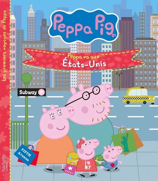 Peppa va aux États-Unis