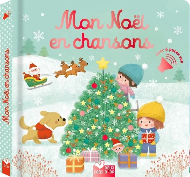 Mon Noël en chansons : avec 6 puces son