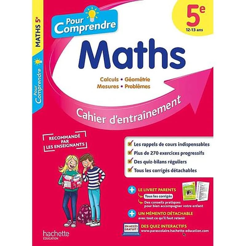 Maths 5e : 12-13 ans