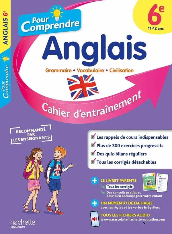 Anglais : 6e : 11-12 ans