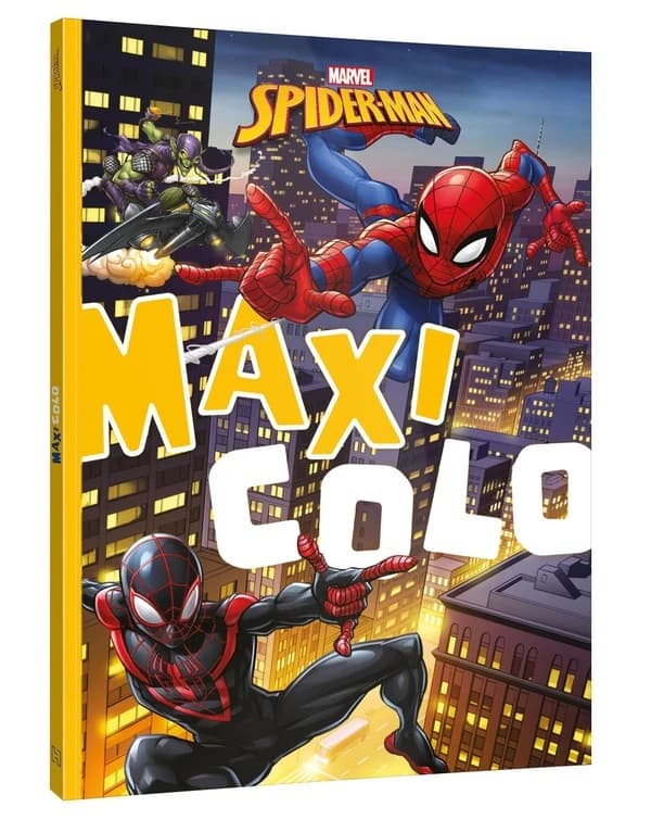 Maxi colo : Spider-Man - Marvel : [Album à colorier]