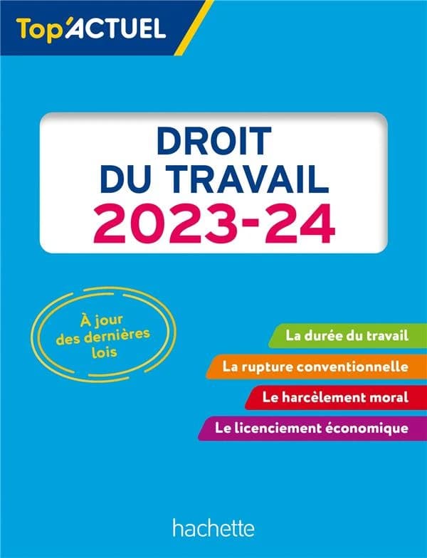 Droit du travail 2023-24