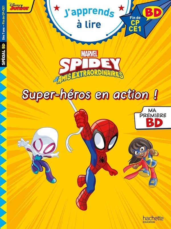 Spidey et ses amis extraordinaires : super-héros en action : fin de CP, CE1